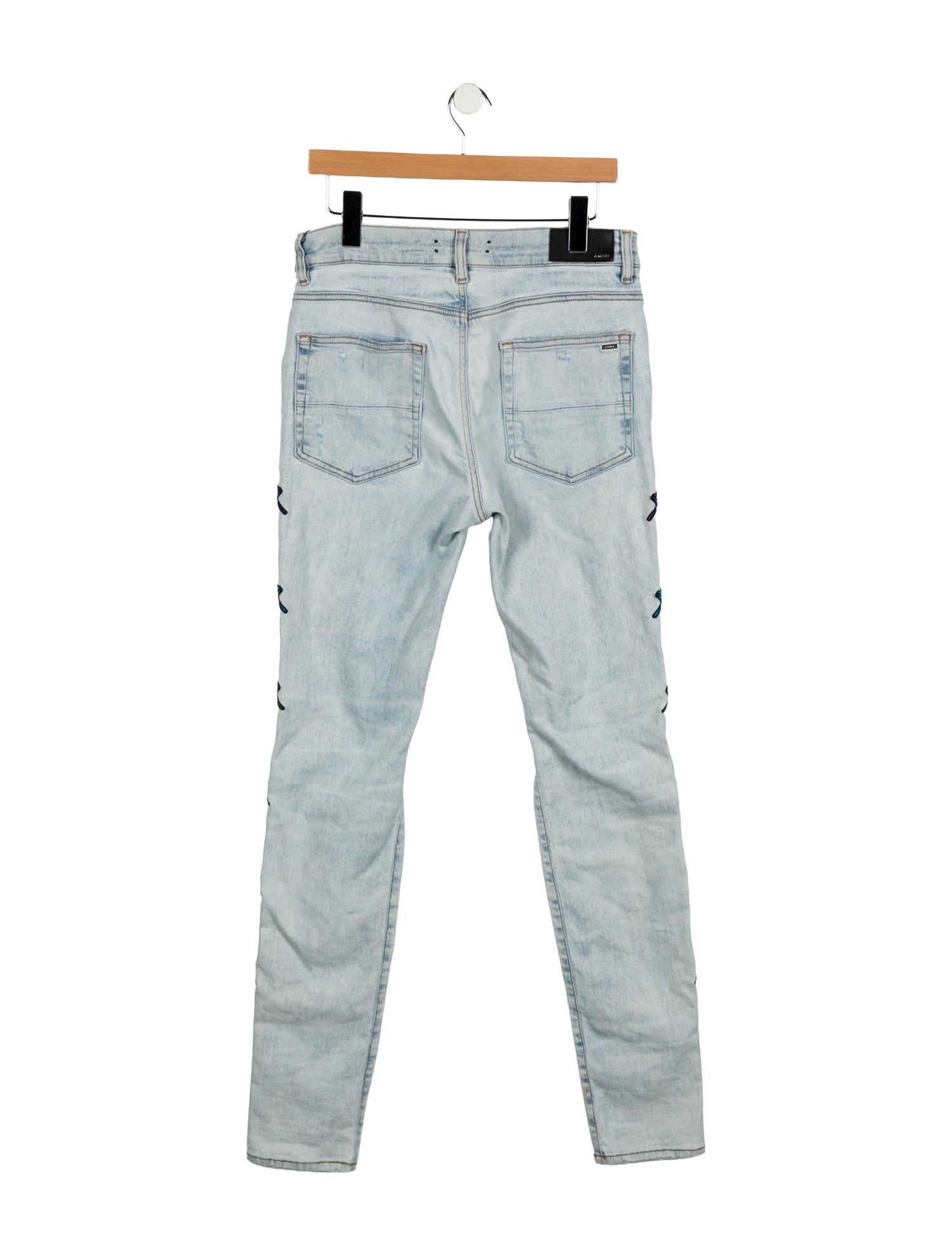Amiri Mid-Rise Skinny Leg Jeans