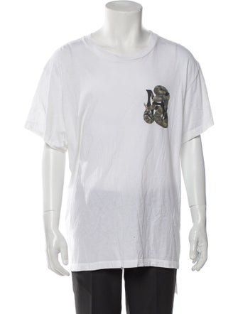 Amiri Graphic Print Scoop Neck T-Shirt