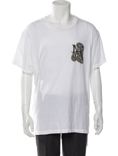 Amiri Graphic Print Scoop Neck T-Shirt