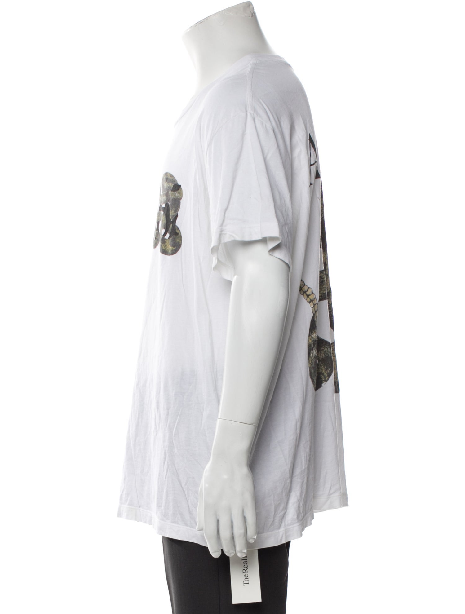 Amiri Graphic Print Scoop Neck T-Shirt