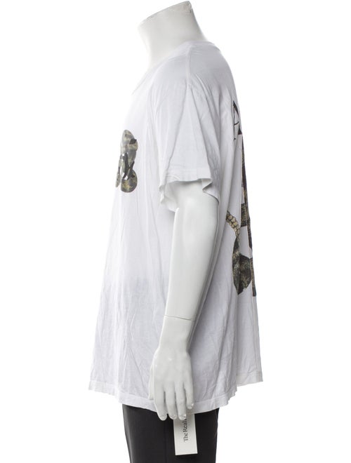 Amiri Graphic Print Scoop Neck T-Shirt