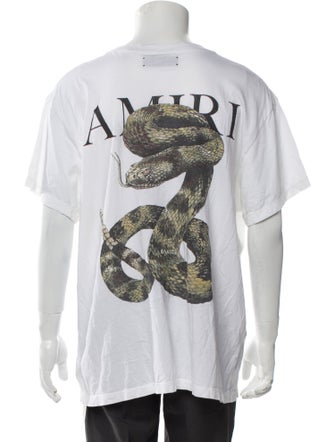 Amiri Graphic Print Scoop Neck T-Shirt