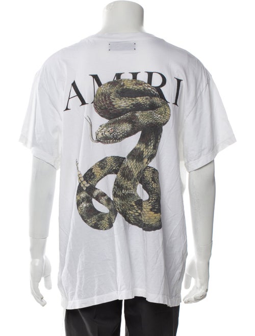 Amiri Graphic Print Scoop Neck T-Shirt