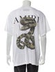 Amiri Graphic Print Scoop Neck T-Shirt