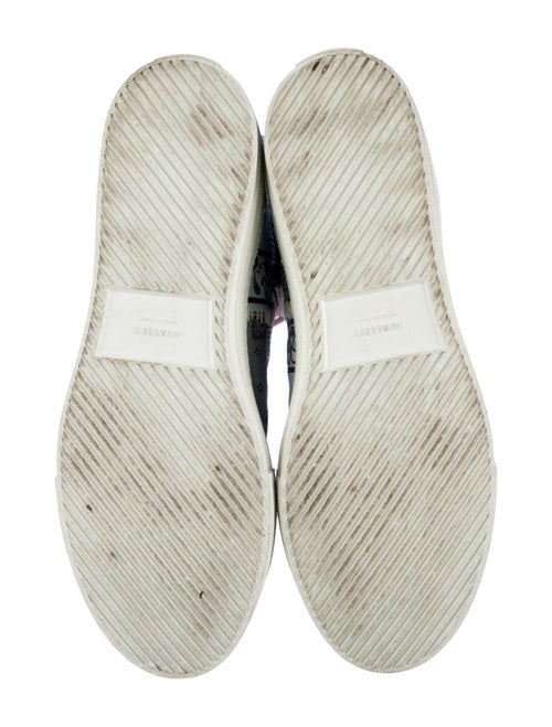 Amiri Canvas Paisley Print Sneakers