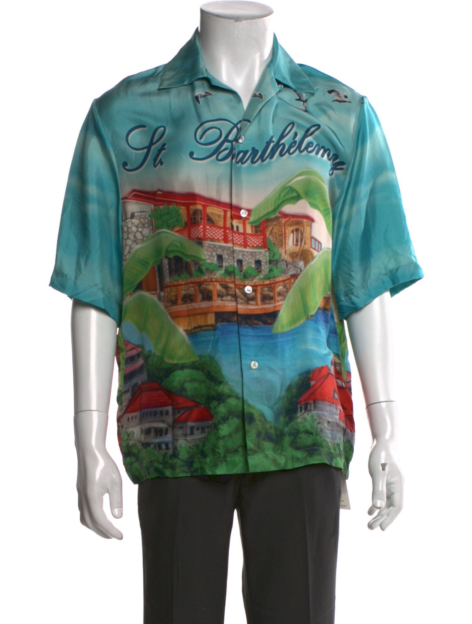 Amiri Silk Printed Shirt