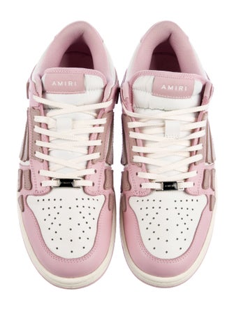 Amiri Leather Leather Trim Embellishment Sneakers