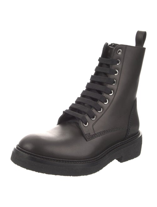 Amiri Leather Lace-Up Boots