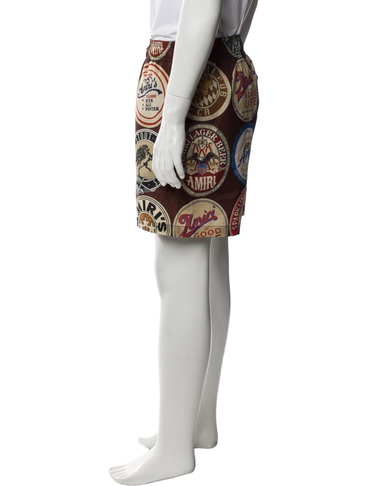 Amiri Printed Swim Trunks