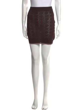 Amiri Mini Skirt