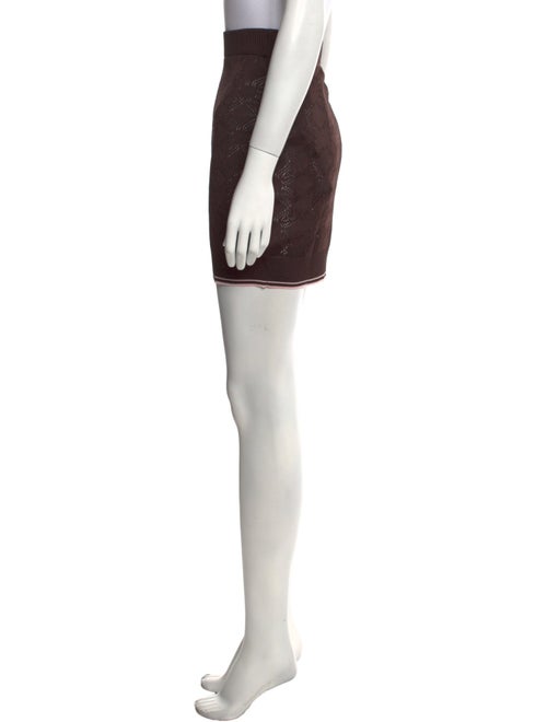 Amiri Mini Skirt