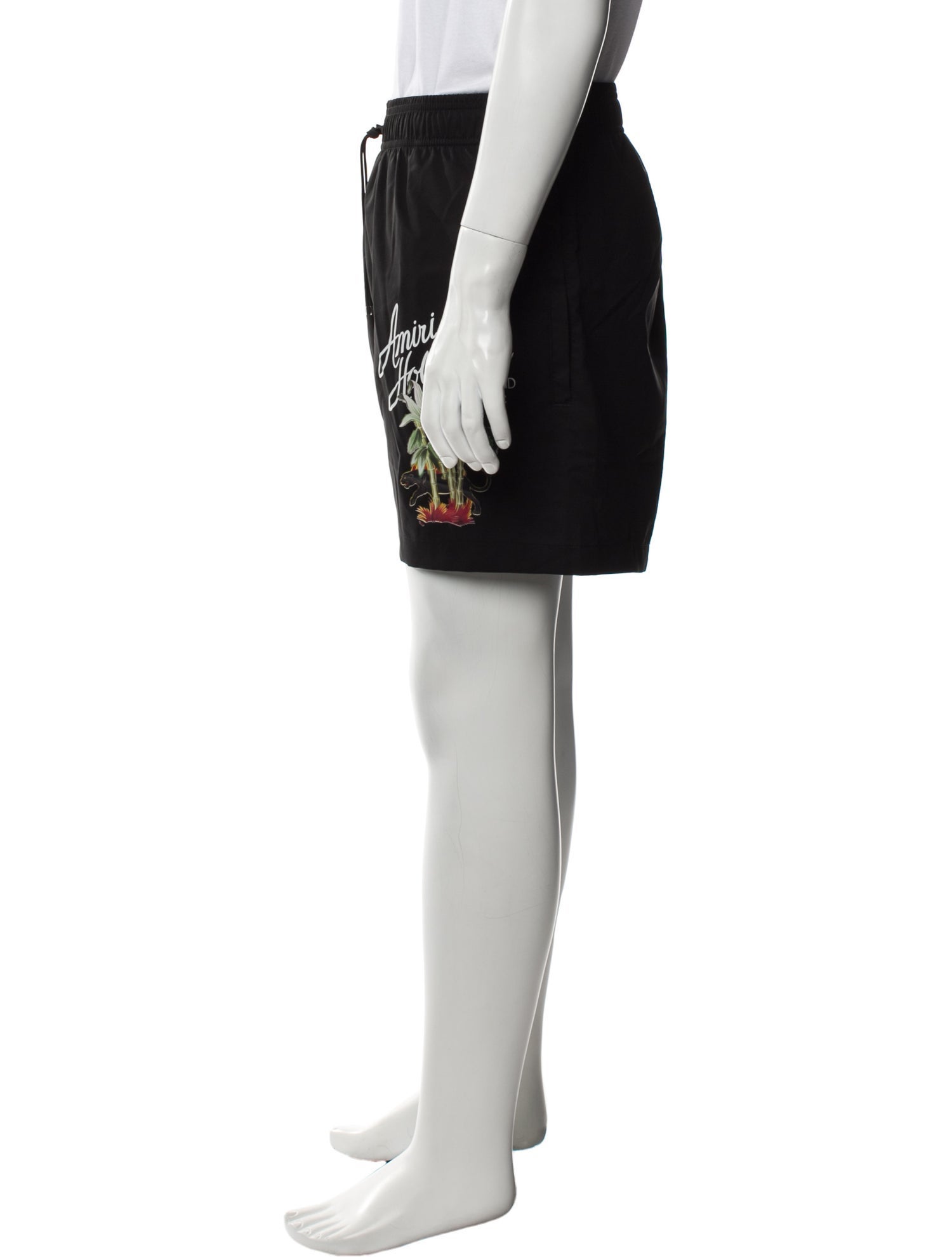 Amiri Graphic Print Swim Trunks