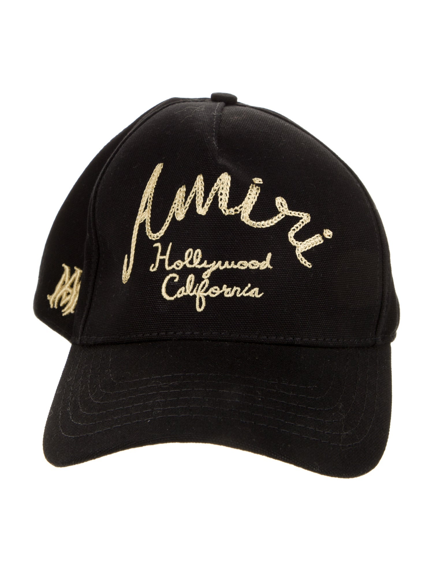 Amiri Logo Canvas Baseball Hat