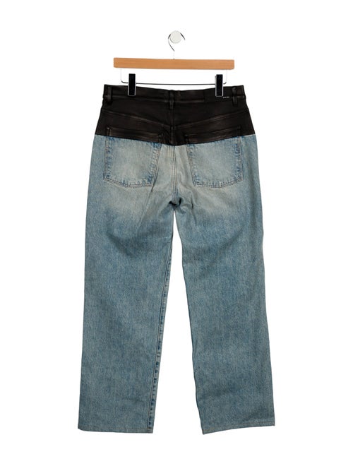 Amiri High-Rise Wide Leg Jeans