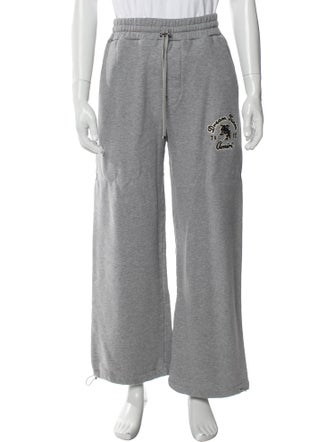 Amiri Graphic Print Embroidered Accent Lounge Bottoms