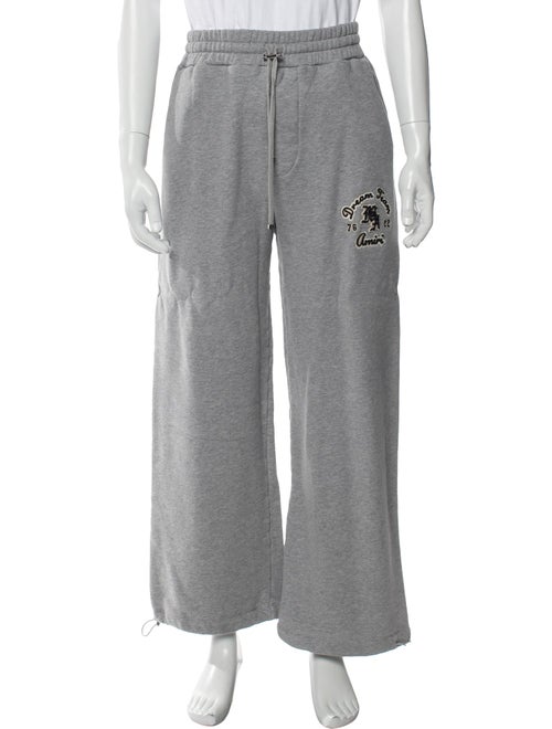 Amiri Graphic Print Embroidered Accent Lounge Bottoms