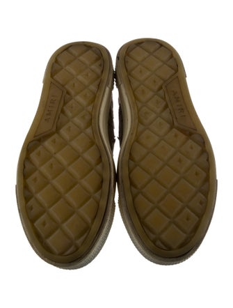 Amiri Canvas Printed Sneakers