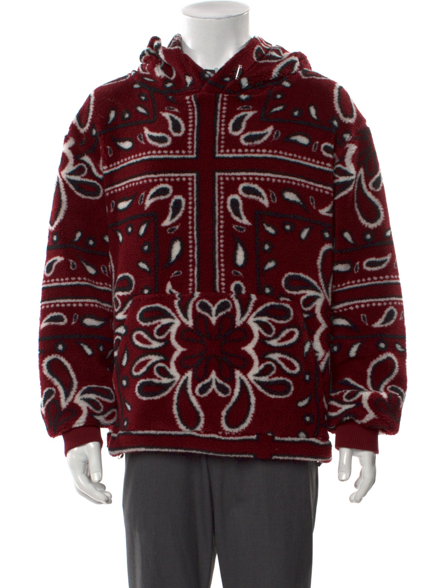 Amiri Printed Crew Neck Hoodie