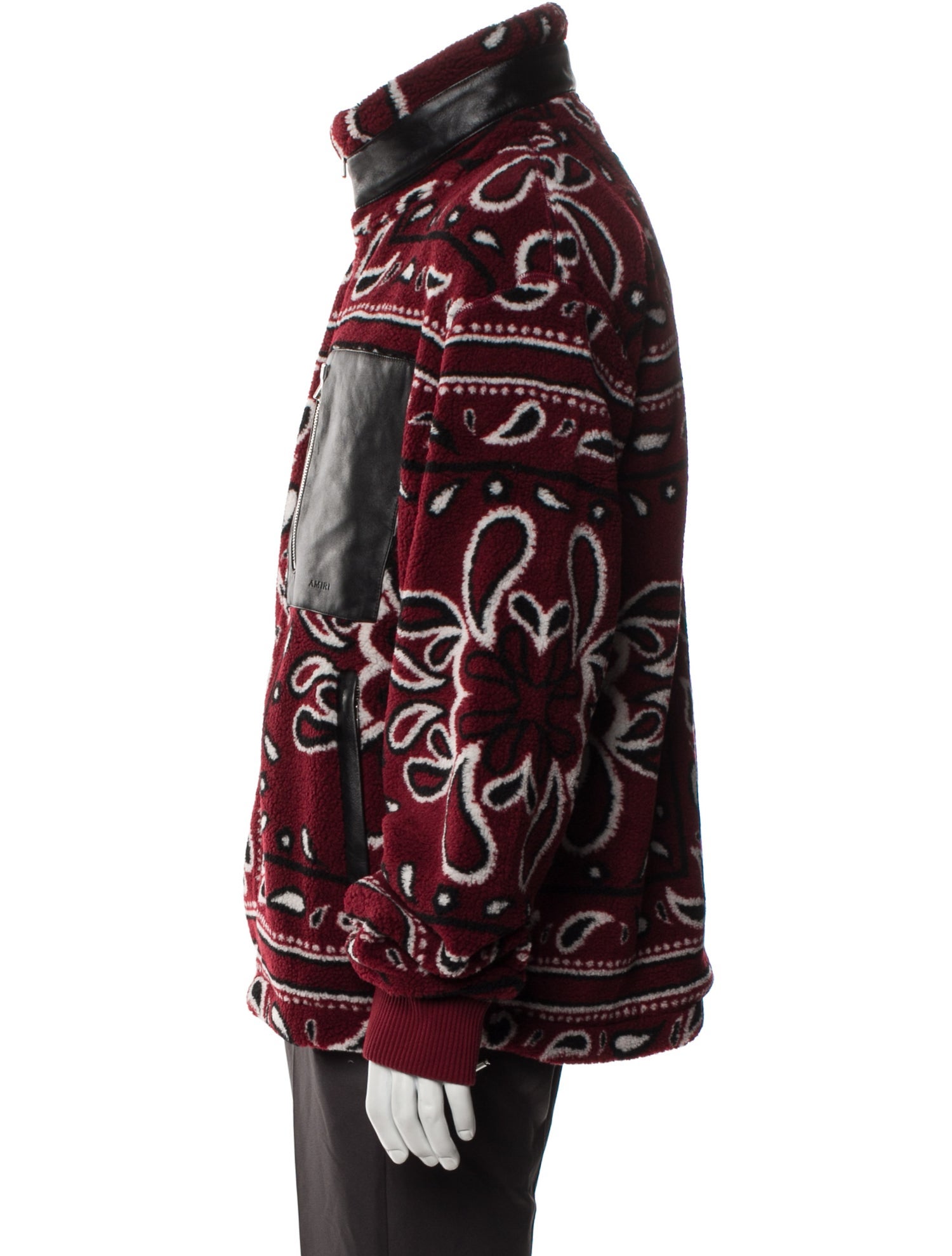 Amiri Paisley Print Parka w/ Tags