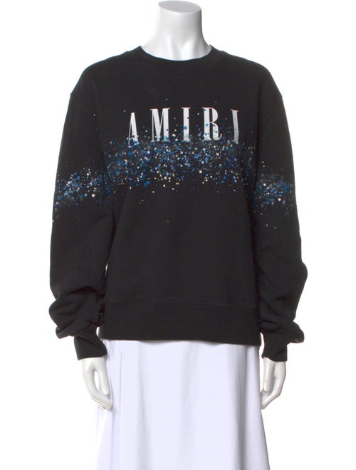 Amiri Graphic Print Crew Neck Sweatshirt