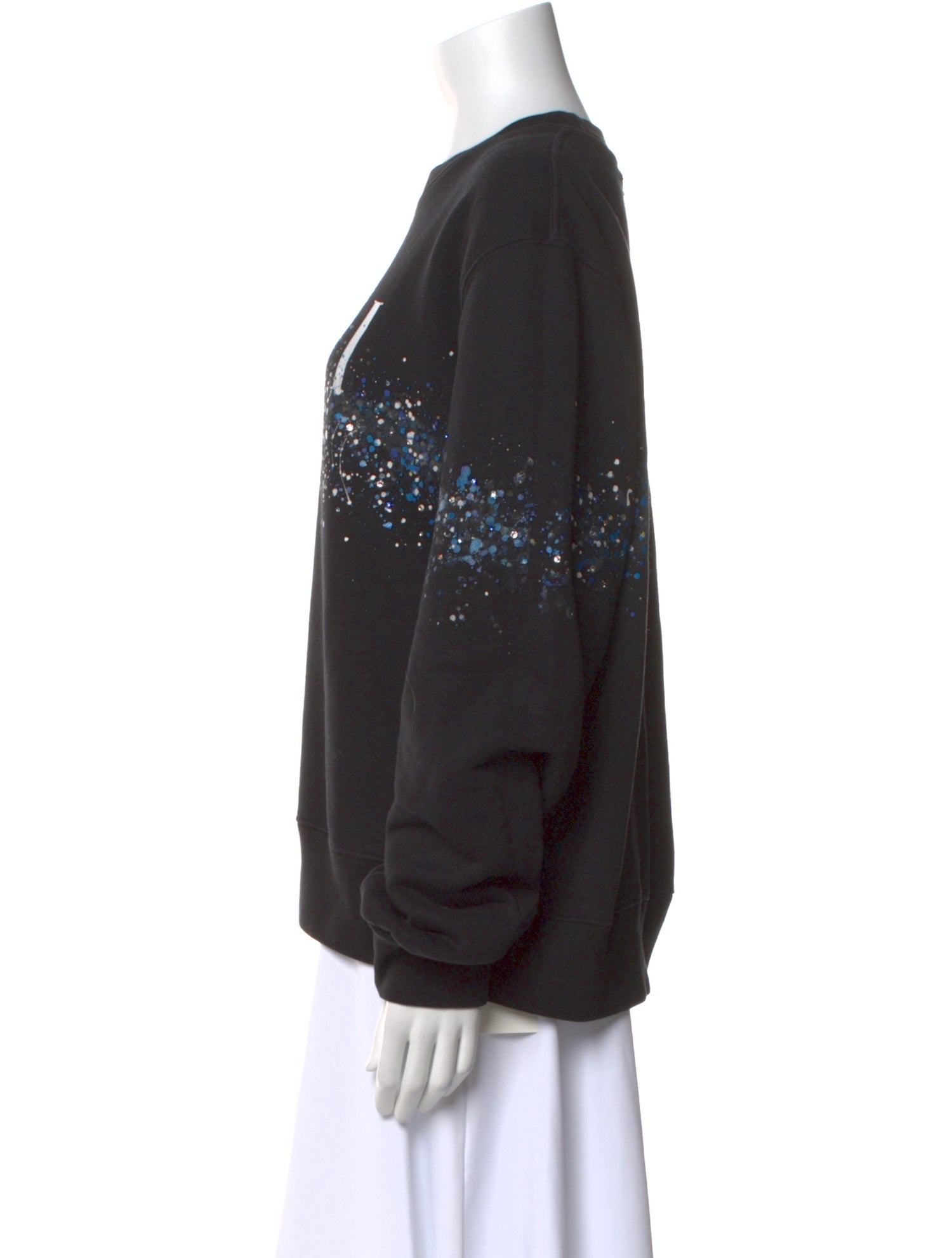 Amiri Graphic Print Crew Neck Sweatshirt