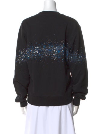 Amiri Graphic Print Crew Neck Sweatshirt