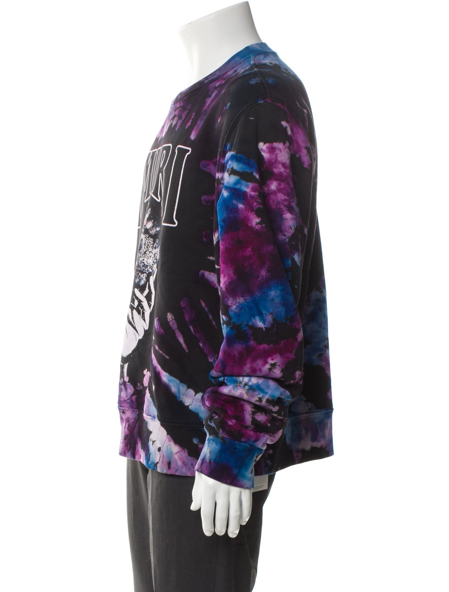 Amiri Printed Crew Neck Sweatshirt