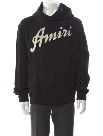 Amiri Graphic Print Crew Neck Hoodie