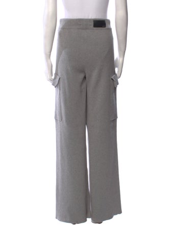 Amiri Cashmere Wide Leg Pants