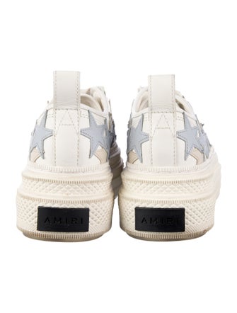 Amiri Leather Printed Sneakers