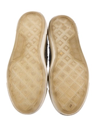 Amiri Leather Printed Sneakers