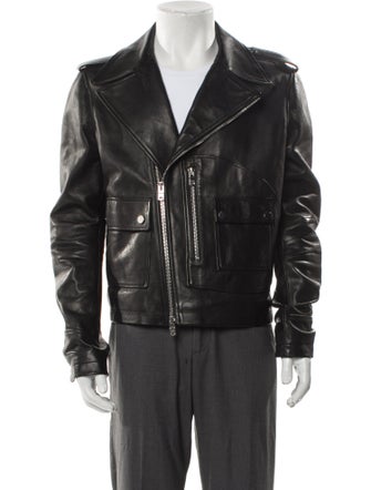 Amiri Leather Moto Jacket