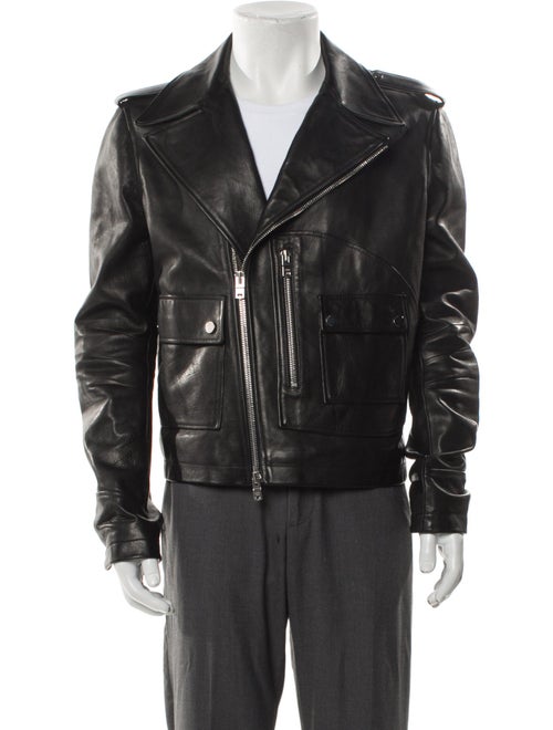 Amiri Leather Moto Jacket