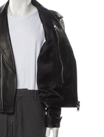 Amiri Leather Moto Jacket