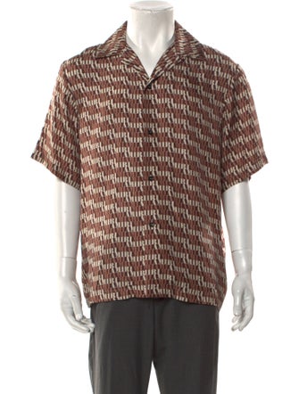 Amiri Silk Printed Shirt