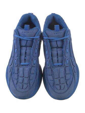 Amiri Suede Mesh Accents Sneakers