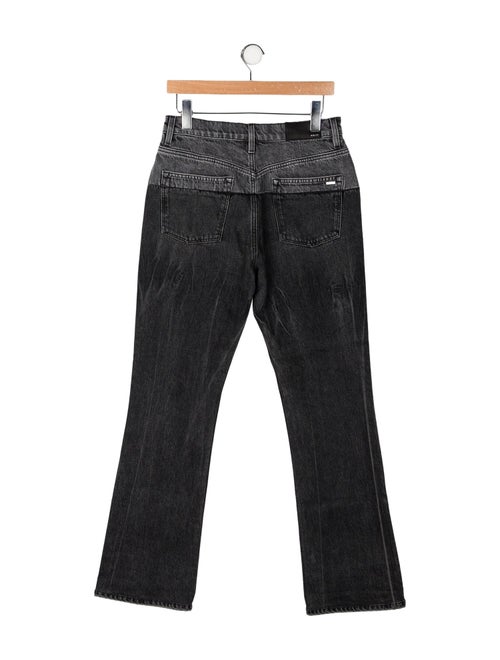 Amiri High-Rise Wide Leg Jeans