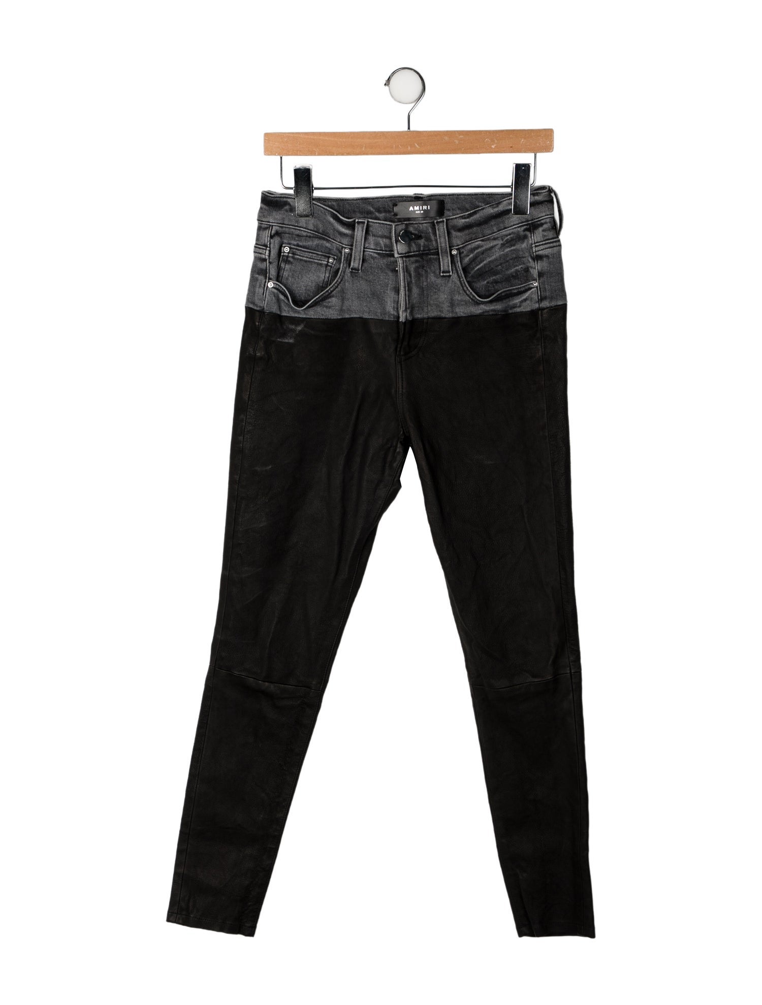 Amiri Mid-Rise Skinny Leg Jeans