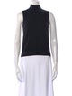 Amiri Turtleneck Sleeveless Top