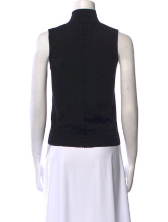 Amiri Turtleneck Sleeveless Top