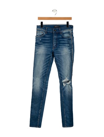 Amiri Mid-Rise Skinny Leg Jeans