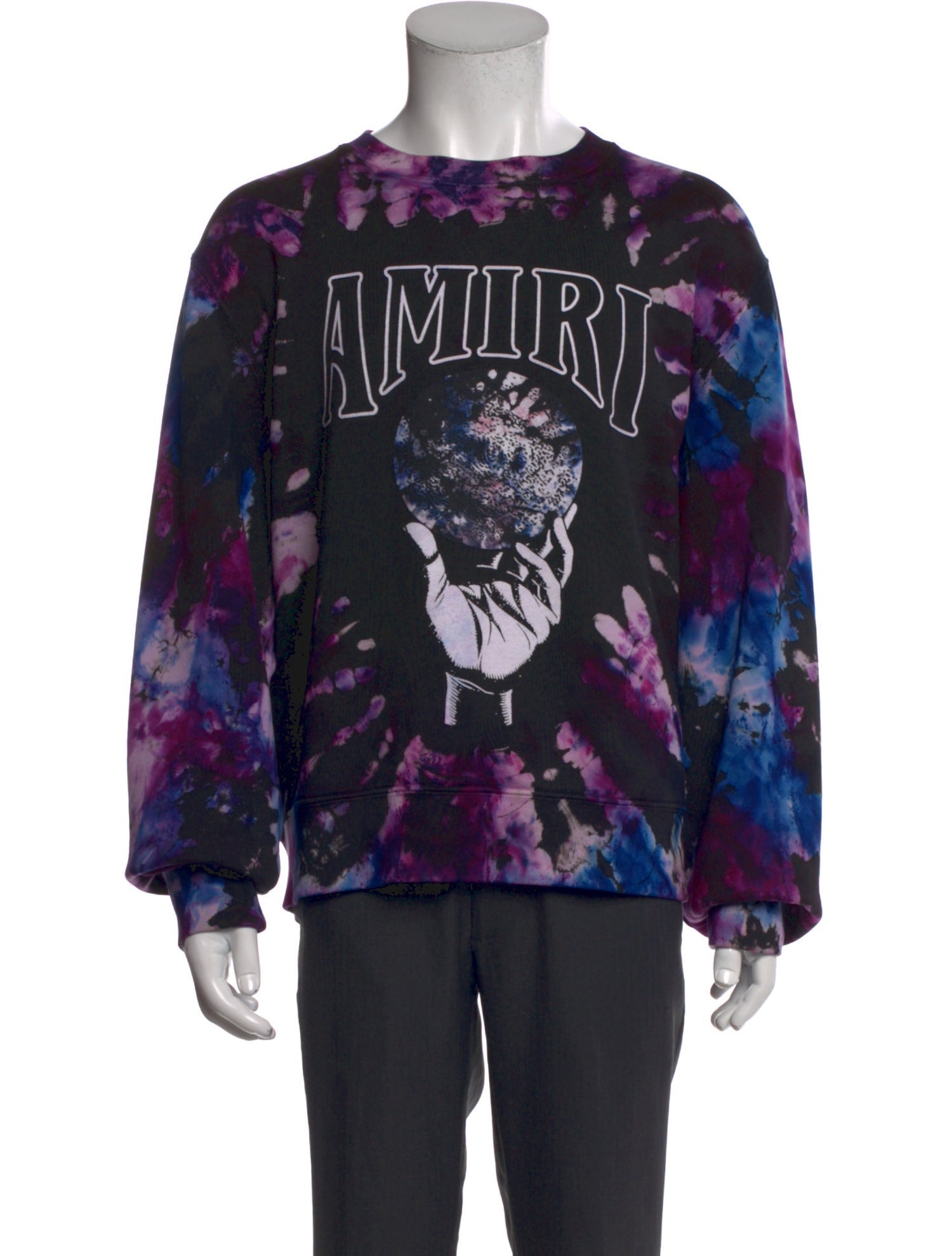 Amiri Graphic Print Crew Neck Sweatshirt