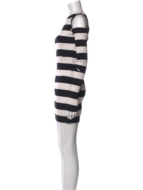 Amiri Striped Mini Dress