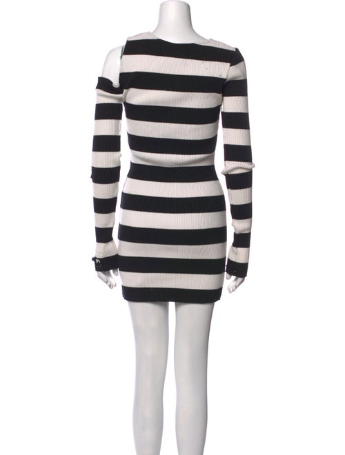 Amiri Striped Mini Dress