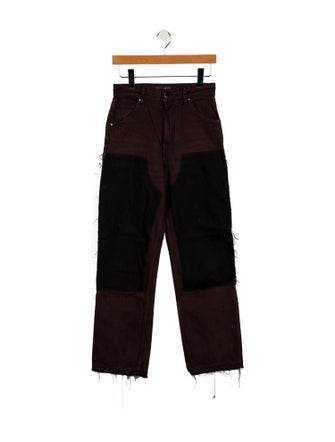 Amiri High-Rise Wide Leg Jeans