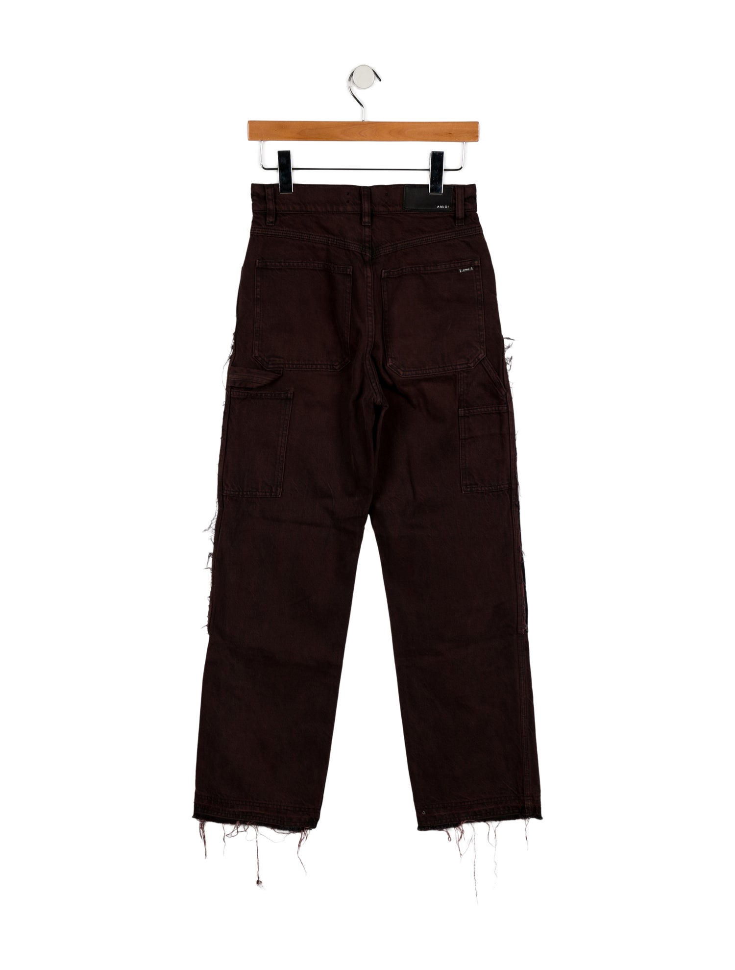 Amiri High-Rise Wide Leg Jeans