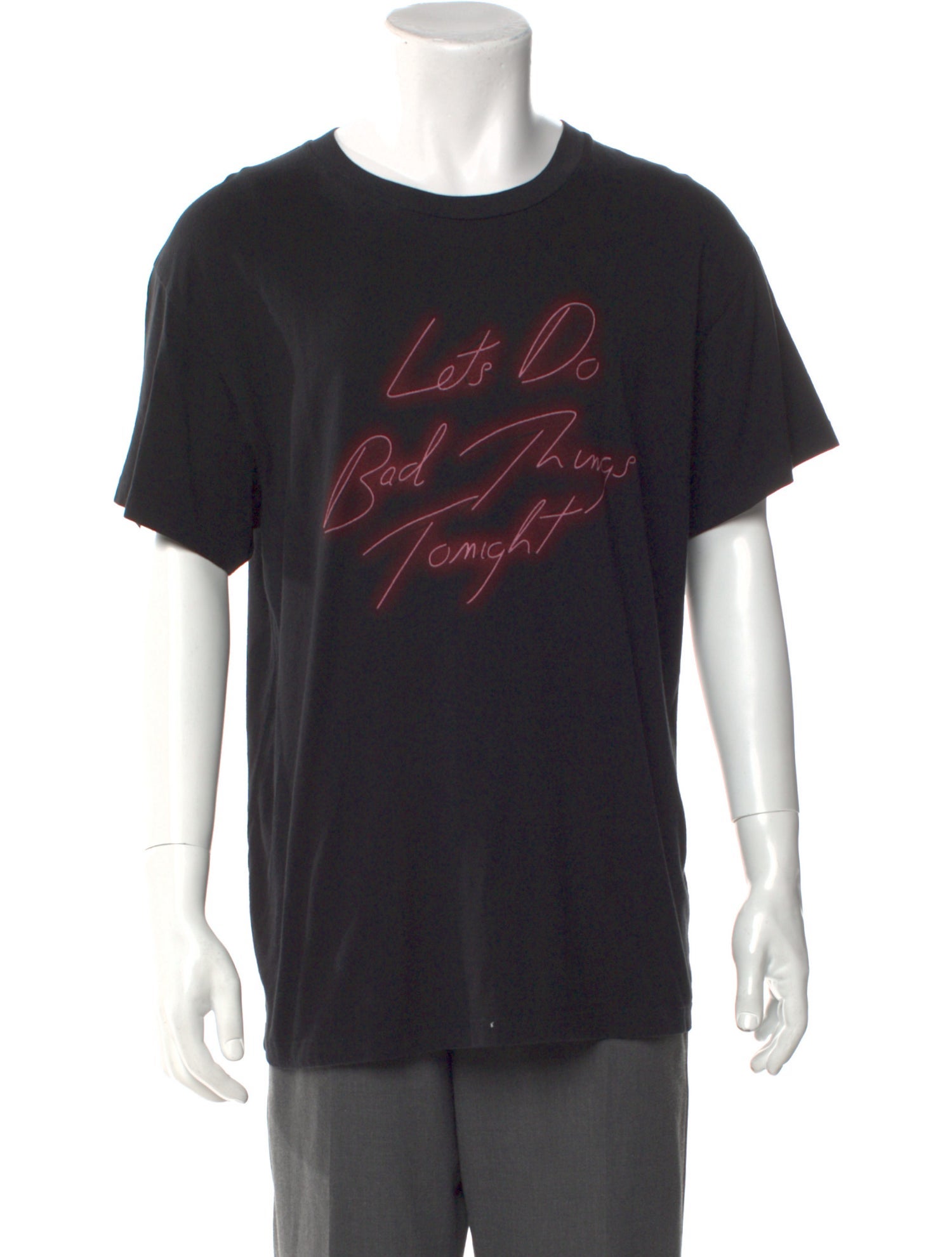 Amiri 2017 'Lets Do Bad Things Tonight' T-Shirt