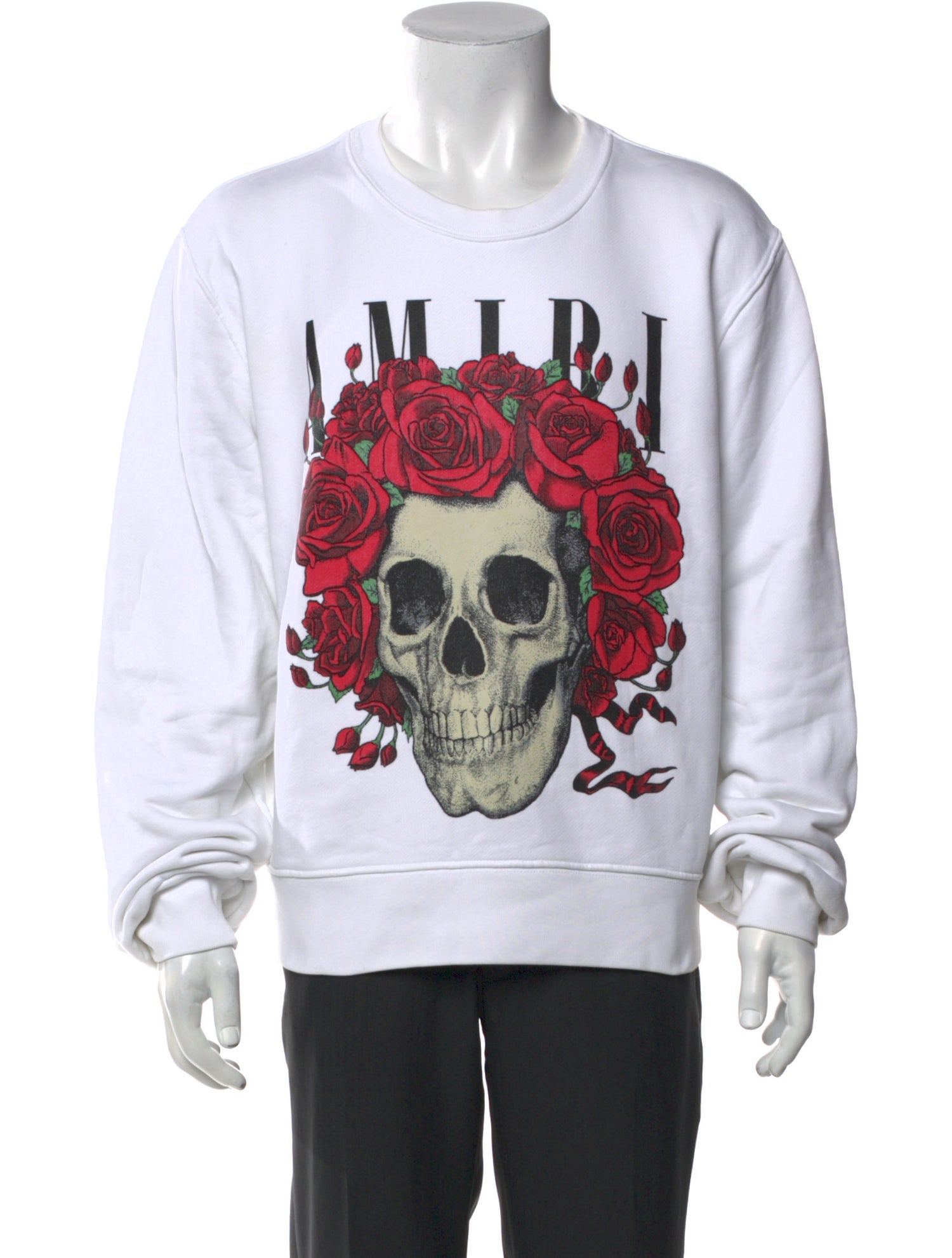 Amiri Signature Logo Graphic Print Sweatshirt