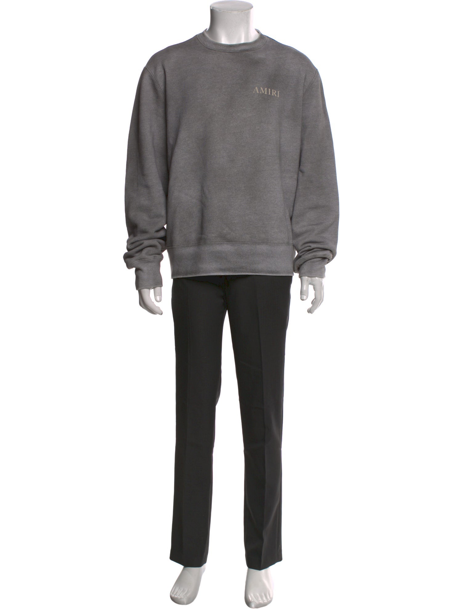Amiri Crew Neck Long Sleeve Sweatshirt