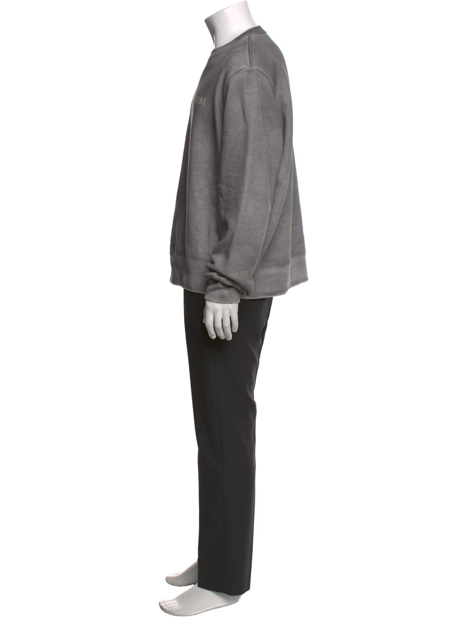 Amiri Crew Neck Long Sleeve Sweatshirt